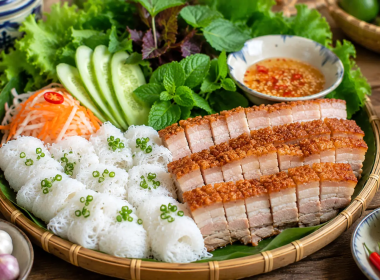 Cách Làm Bánh Hỏi Heo Quay Da Giòn Ngon Chuẩn Vị Cần Thơ