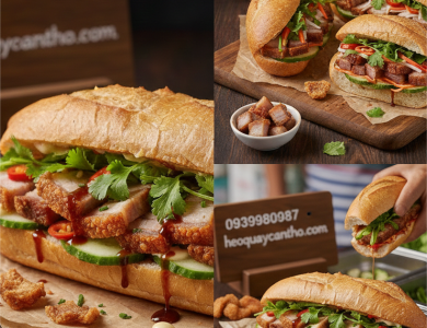 Bánh Mì Heo Quay Cường Ký Cần Thơ