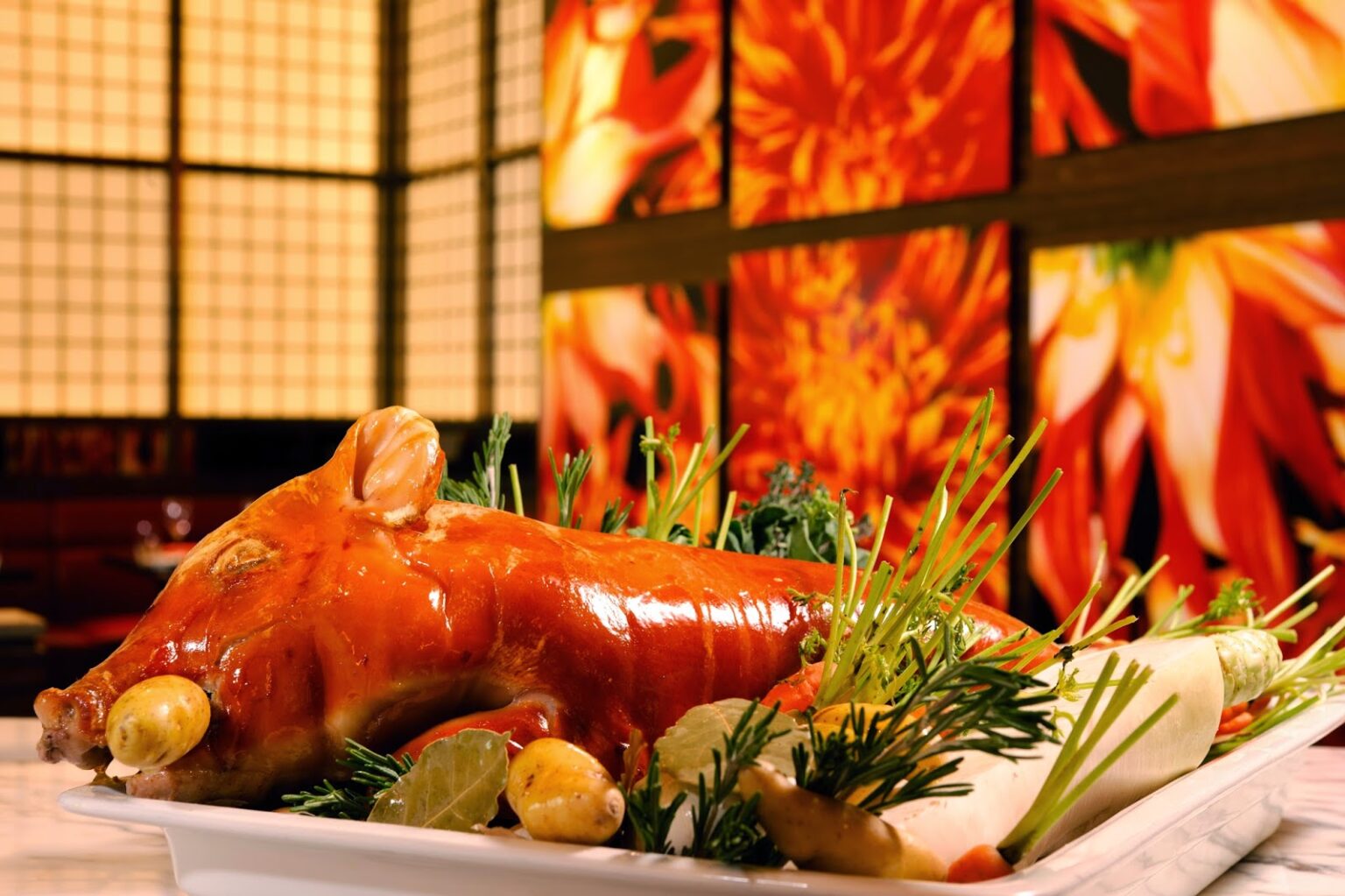 Heo sữa quay và heo quay lớn